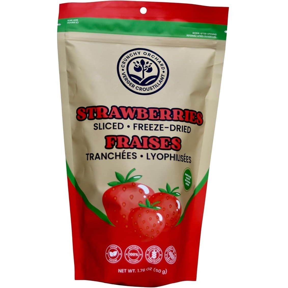 Freeze-Dried Strawberry Slices