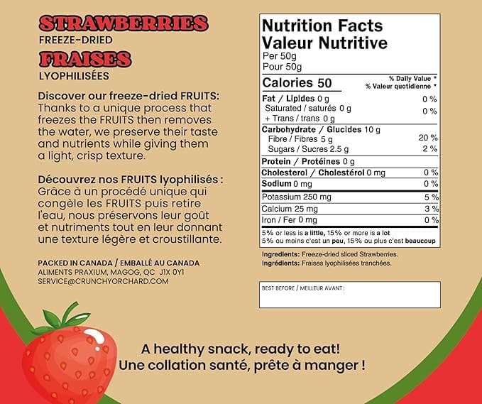 Freeze-Dried Strawberry Slices - Image 2