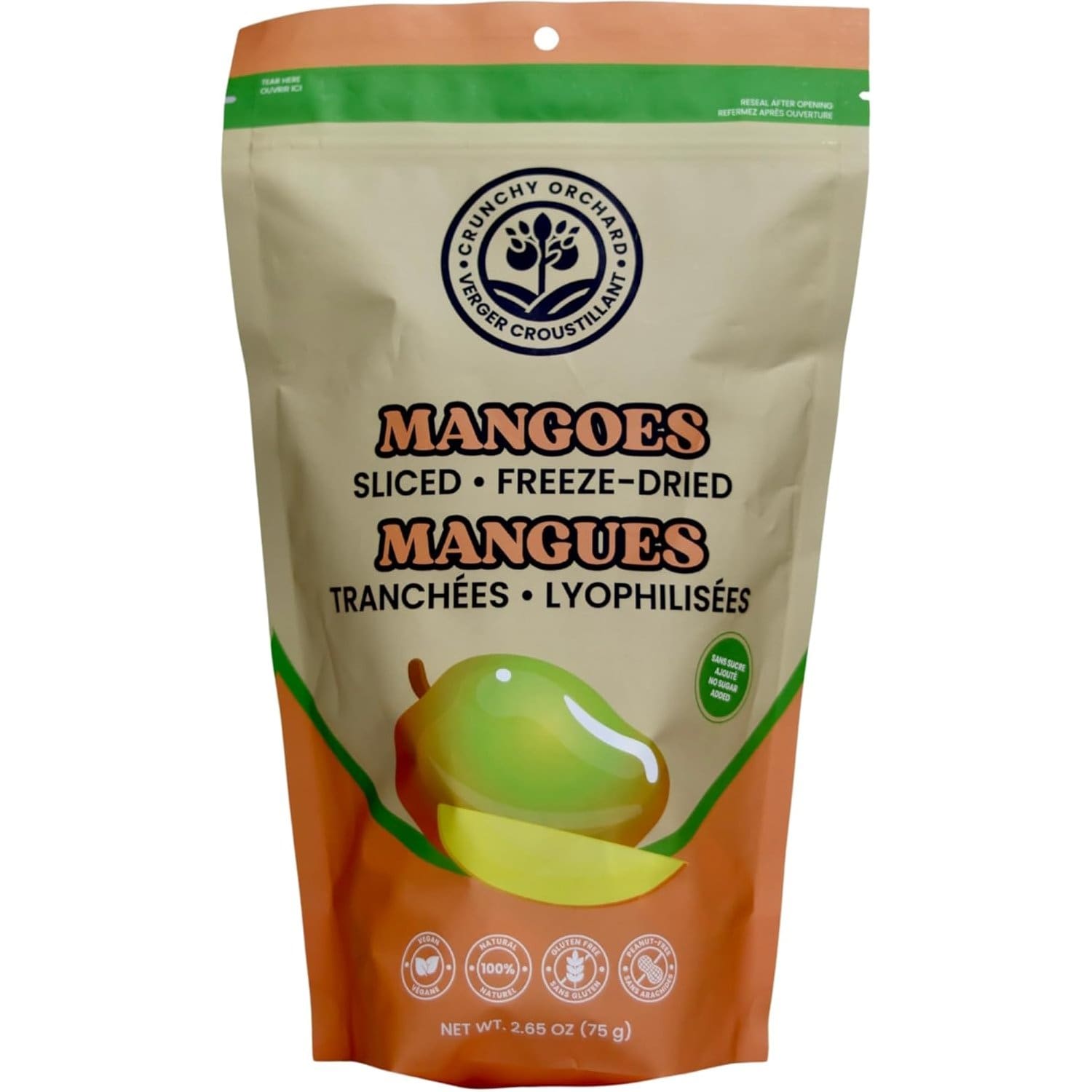 Freeze-Dried Mango Slices